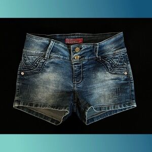 Denim Blue Women's Shorts